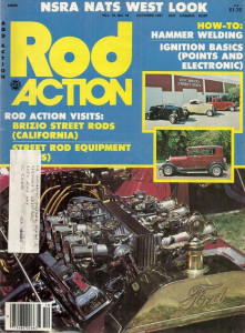 ROD ACTION 1981 OCT - IGNITION BASICS, HOW TO HAMMER WELD, '24 FORD VICKY